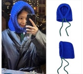 로디상점 바라클라바 제니 Balaclava 두꺼운 바늘 니트 모자 가을 겨울 03 오트밀