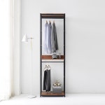 2단 옷걸이 행거 셀프 드레스룸 시스템장 원룸 거실 옷헹거 자취방