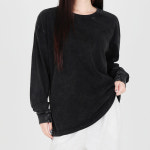 닷이프 여성용 카이 피그먼트 맨투맨 티셔츠 T24FS1-A1147