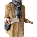 이룸 부드러운 체크 목도리