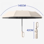 초 대형 3단 접이식 자동 골프 우산 암막 큰 우 양 튼튼한 자외선차단 고급 선물 장 양산