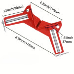 직각 클램프 90 도 코너 액자 거치대 유리 DIY 목공 수공구