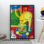 아트로우 고양이 어항 앙리마티스 그림 명화 포스터 액자 x A3 33 x