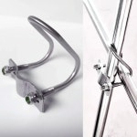 아연 도금 이중 파이프 클램프 U자형 나사 크로스 볼트 스틸 커넥터 비계 고정 튜브 롤링 M8 M6