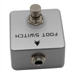 AZZ-풋 스위치 잠금 효 페달 탭 템포 스위치 페달 싱글 탭 효 오디오 채널 선택기