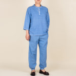 다오네우리옷 다오네우리옷 남자 공용가능 -가온 30수 2ps R 생활한복 개량한복 100 장미빛갈색-회보라색 투톤