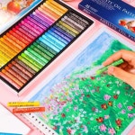 오일 파스텔 소프트 스틱 전문 그림 그리기 그래피티 아트 1 12 Colors