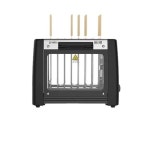 자동 양꼬치구이 기계 가정용 멀티 회전 오븐 꼬챙이16개 캠핑 그릴 자동타이밍꼬치구이기 16수매화첨