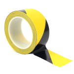 바닥 테이프 안전선 라인 표식테이프 황흑색