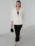 로웨 로웨 Classic cotton blended tweed Jacket