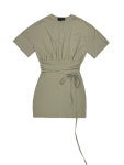 145오피스 Goes Everywhere Dress-Khaki