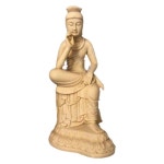 미륵 반가사유상 부처상 음 금동미륵반가사유상 미니 선물용 불교소품 음보살 향나무 높이