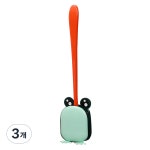 개구리 화장실 청소 브러쉬 5개입 그린 푸트로랩 청소솔 청소도구 욕실용품