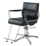 예원 편한 스틸 라운드휠 팔걸이 미용의자 헤어샵 미용가구 미용실의자 WYC-340