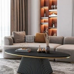 대리석 쇼파테이블 타원형 거실 좌식 좌식테이블 탁자 투명