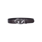 디젤 디젤 SS25 남성 로고 레더 벨트 B-1DR 25PX10133P6364 H8559