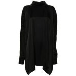 릭오웬스 24 FW 릭오웬스 타바드 새틴 블라우스 RP02D3561SCH TP427362327 91708469