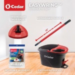O-Cedar 이지레킹 극세사 스핀 걸레 버킷 바닥 청소 시스템 표준