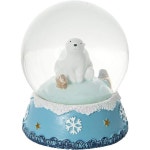 2783748 스노우볼 워터볼 인테리어 장식품 소품 Charming Polar Bear Snow Globe Ornament