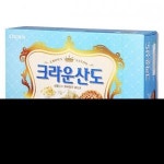 크라운 산도 스윗밀크 323gx4개 반박스