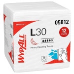 와이프올 WypAll GeneralClean L30 천 튼튼한 청소용 물티슈 05812 1 4 접힘 강하고 부드러운 타월 90