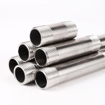 1Pc 스테인레스 스틸 더블 수나사 연장 튜브 1 2 3 4 1 정원 관개 가정용 샤워 물 파이프 조인트 8 30