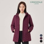 크로커다일레이디 경량 덕다운 하프패딩점퍼 CLAWDW902