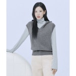 더엣지 더엣지 FW 울100 홀가먼트 후드베스트 832868