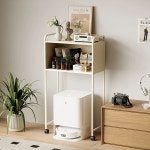 스말켓 로봇청소기 수납장 로보락 거실 선반 틈새장 소형 S 보관함 1 40 오크 홑겹 이동