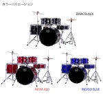 MAPEX Comet 메이펙스 시리즈 드럼 세트 스탠다드 사이즈 다크 1개 CM5294FTCDK