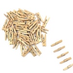 미니 나무 집게 50개입 메모지 포토존