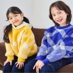 컬리수 볼드체크스웨터 C244SW250P3
