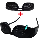 센스피플 난시 비난시 구분 맞춤형 시력강화 아이센스 핀홀안경 1세트 A형 특허 보급형