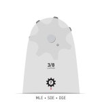 오레곤 606678 INTENZ BAR 체인 18 S62