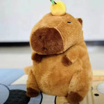 미니백팩 Capybara 봉제 배낭 귀여운 인형 모피 가방 숄더백 미니 여자 친구 선물