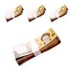미니 돈다발 오만원권 10p 혼합색상 1개