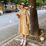 후드 도툼롱원피스 기모롱원피스 91WAEC9D6 URD-120