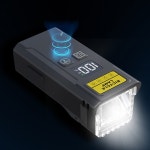 경적 스마트 라이트 센서가있는 자전거 전면 램프 핸들 바 손전등 충전식 사이클링 안전 액세서리