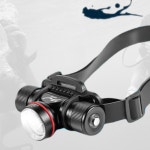 잠수 칩셋 L2 U4 헤드랜턴 등급 IPX8 본품 DIVER15 VWBEDEDA25