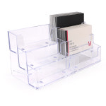 아크릴 6단 스탠드형 명함꽂이 사무실 카드