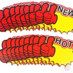 더별 NEW HOT 엄지척 쇼카드 10P 상품진열카드