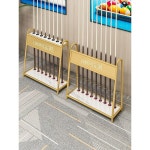 스탠드형 큐대 철제선반 진열대 큐꽂이 당구 포켓볼 큣대 고귀한 9홀 편리한 수납