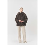 진도모피 24FW 상  엘페 휘메일 풀스킨 밍크 후드 재킷 - EJ11