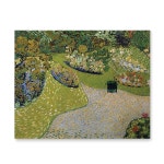 캔버스액자 고흐 - 오베르의 정원 Garden in Auvers 25x20inch 63 5x50 8x4