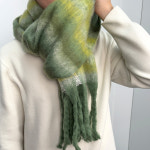 CT 1007 겨울 스트라이프 목도리 레게 숄 머플러