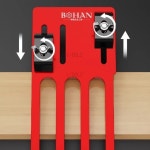 알루미늄 포지셔닝 원형 가이드 레일 합금 플레이트 하단 절단기 베이스