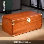 제기장 반닫이 우드 월넛 차례 목기함 보관함 제기보관함 멧가지색42 25 꽃배색 100 50 1개