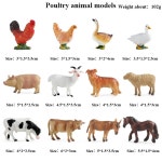 야생 농장 공룡 바다 고양이 동물 모델 모형 액션 피규어 동물원 1개 34 animals set