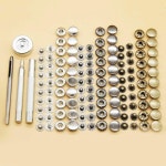 홈소잉 30세트 스프링 도트 단추 기구