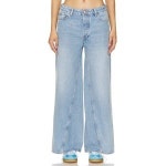 리볼브직영몰 Ganni Rigid Denim Jozey Jean Flared Wide Leg